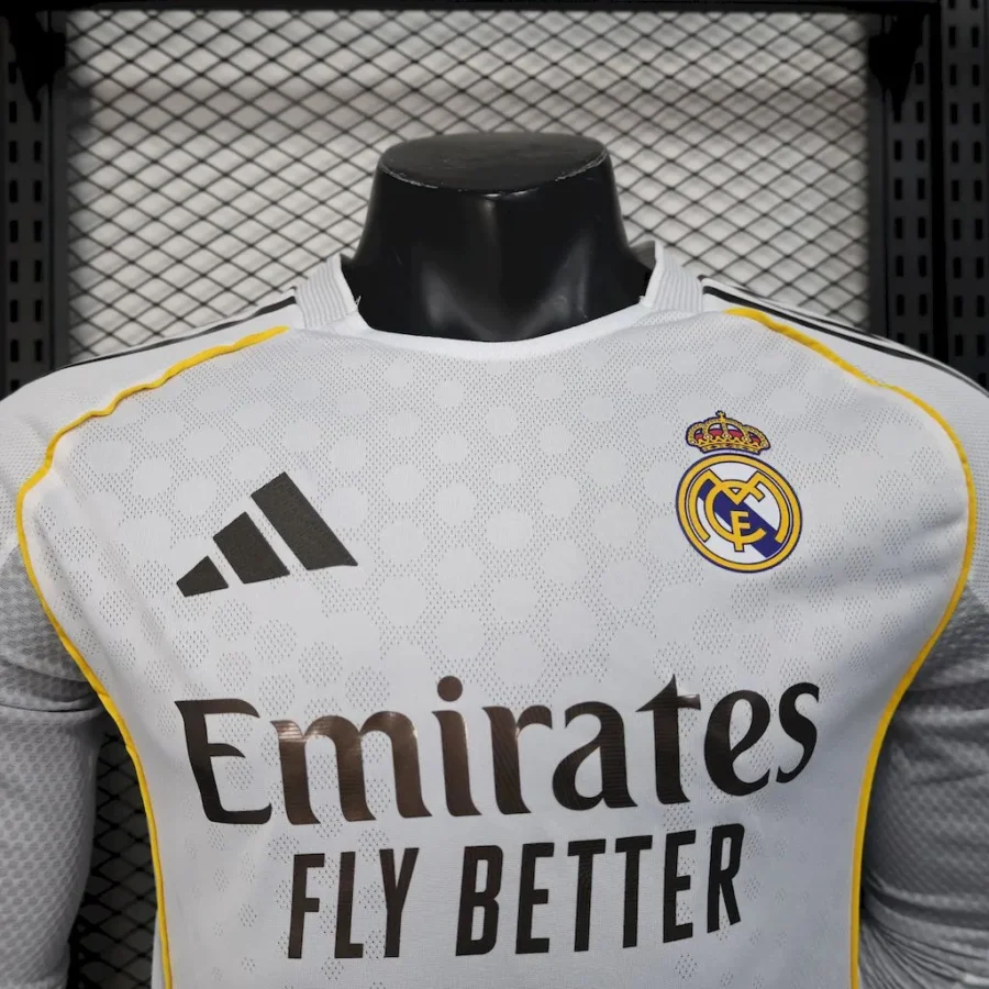 Real Madrid 2025/26 1a Eq. (Ed. Jugador) Manga Larga - Imagen 2