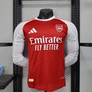 Arsenal 2025/26 1a Eq. (Ed. Jugador) Manga Larga