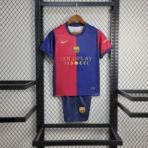FC Barcelona 2024/25 Niño 1a Eq. Ed. Coldplay