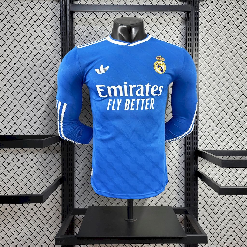 Real Madrid 2025/26 3a Eq. (Ed. Jugador) Manga Larga 2 Real Madrid 2025/26 3a Eq. (Ed. Jugador) Manga Larga - Imagen 2