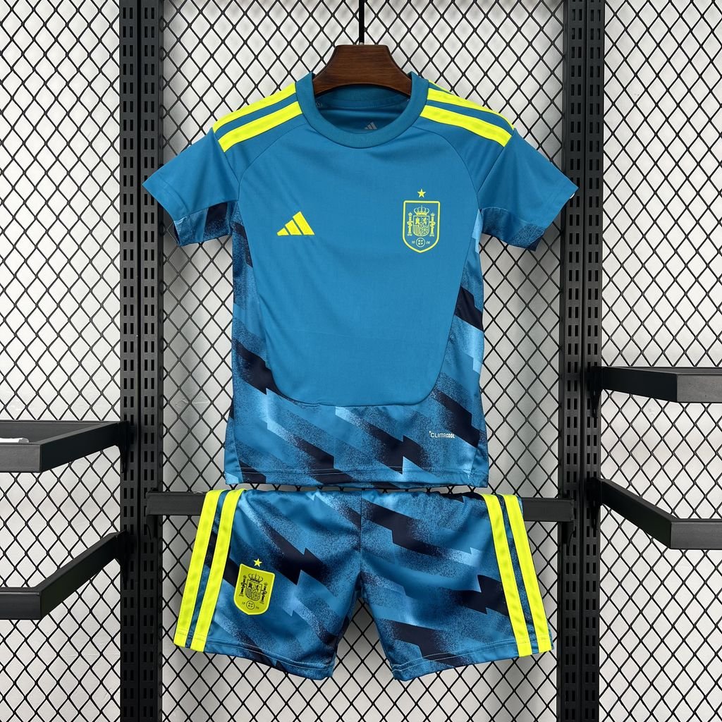 España 2026 Portero Azul Niño 2 España 2026 Portero Azul Niño - Imagen 2